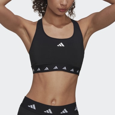adidas Believe This 3-stripes Rib Kadın Siyah Sporcu Sütyeni (gl0570), 50%'YE KADAR İNDİRİM