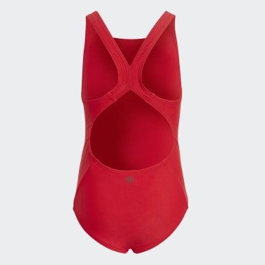 Fato de Banho Minnie adidas x Disney Vermelho Raparigas Sportswear