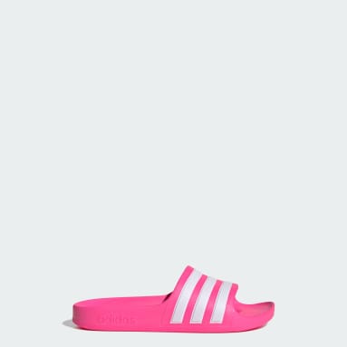 Deti Sportswear ružová Šľapky Adilette Aqua