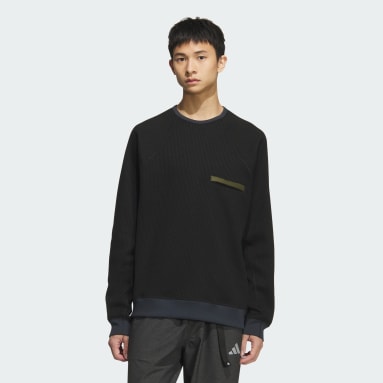 シティエスケープ ルーズフィット 裏起毛 ワッフル スウェット