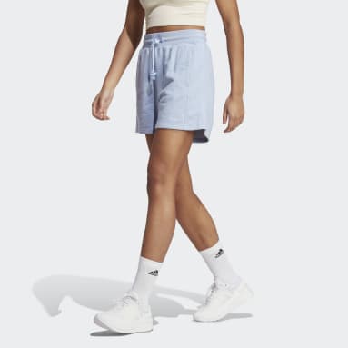 Shorts All SZN Felpa Francesa Azul Mujer Sportswear