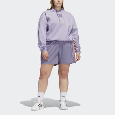 Pantalón corto Hoop York City Pinned (Tallas grandes) Violeta Mujer Baloncesto