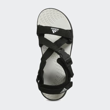 Women Outdoor Black VICTOREE SANDALS