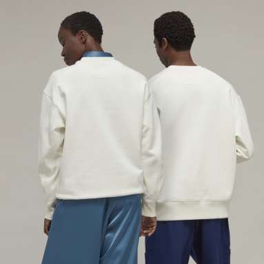Y-3 White Y-3 Organic Cotton Terry Crew Sweatshirt