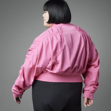Women Sportswear Pink Collective Power Bomber Jacket (Plus Size)