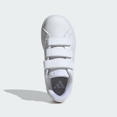 Toddler all white adidas cheap