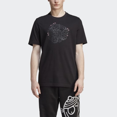 Mænd Originals Sort adidas Originals x André Saraiva T-shirt