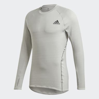 Runner Long Sleeve T-skjorte Grå