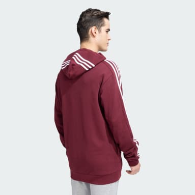 3 STRIPES FULL ZIP HOODED SWEATSHIRT