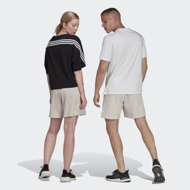 Sportswear Beige Botanically Dyed Shorts (Gender Neutral)