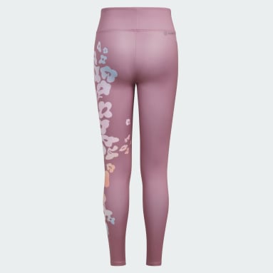 Youth Training Pink FLORAL SUBLIMATED TIGHT