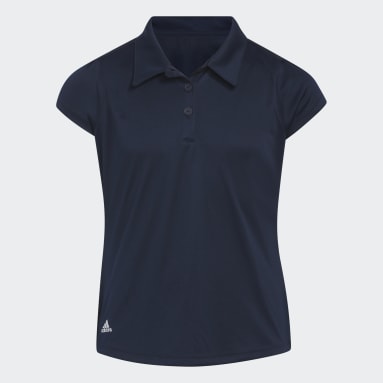 Mädchen Golf Girls' Performance Primegreen Poloshirt Blau