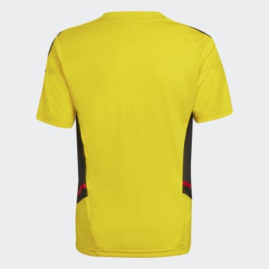 Camisa Treino CR Flamengo Condivo 22 Amarelo Kids Futebol
