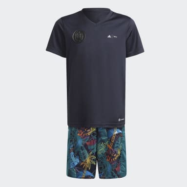 Conjunto adidas x Disney Lion King Azul Niño Sportswear
