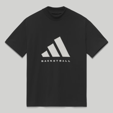 Camiseta adidas Basketball 001_ Negro Basketball