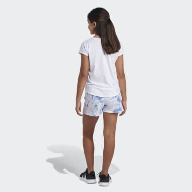 Youth Lifestyle White AOP 3S FRNCH TER SHORT