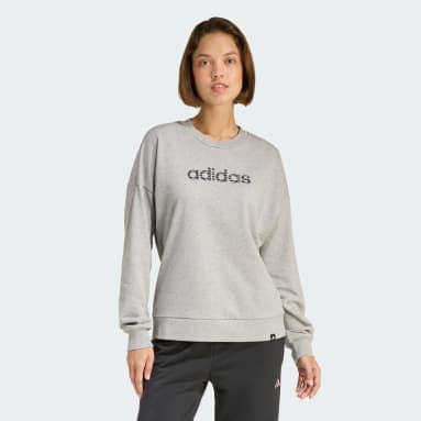 SUDADERA ESSENTIALS BIG LINEAR DE TELA FRENCH TERRY