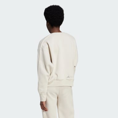Buzo adidas by Stella McCartney Felpa Beige Mujer adidas by Stella McCartney