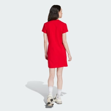 Jupes et robes rouges adidas FR