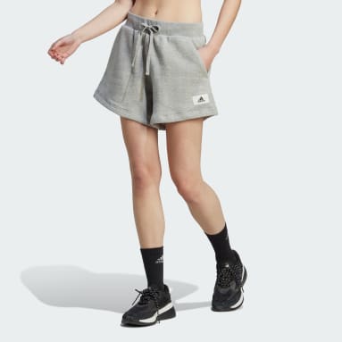 Women Sportswear Grey Lounge French Terry Shorts