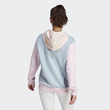 Ženy Sportswear modrá Mikina Essentials Logo Boyfriend Fleece