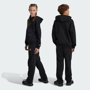 Boys black sweatsuit discount