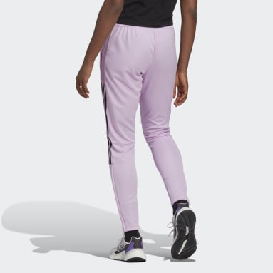 Women Soccer Purple Tiro Track Pants