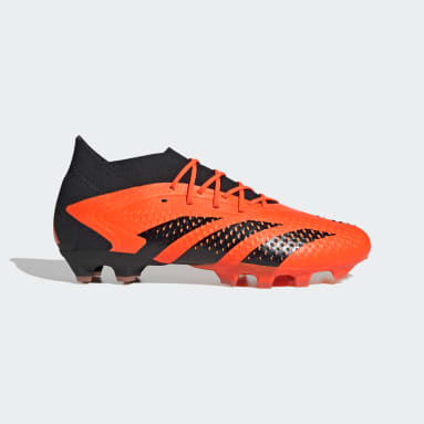 Football Orange Predator Accuracy.1 Artificial Grass Boots