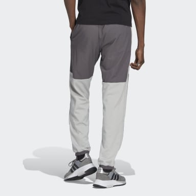 Men's Originals Grey adidas Adventure Winter Fabric Mix Track Pants
