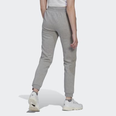 Women originals Grey 아디컬러 에센셜 플리스 슬림 조거