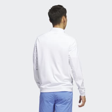 Men's Golf White Elevated Golf Sweatshirt