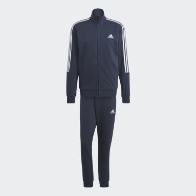AEROREADY Essentials 3-Stripes Treningsdress Blå