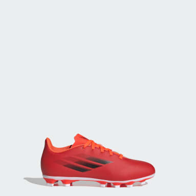 Kids Football Red X Speedflow.4 Flexible Ground Boots