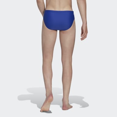 Cuecas de Natação Clássicas 3-Stripes Azul Homem Natação