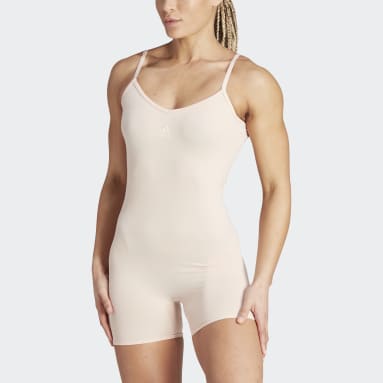 Body stretch sans coutures Active Micro Rose Femmes Entraînement