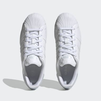 Kids Originals White Superstar Shoes