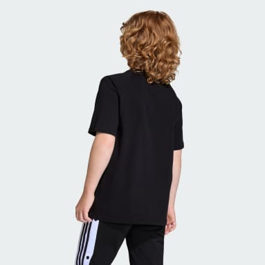 เสื้อยืดทรงหลวมพิมพ์ลาย TREFOIL