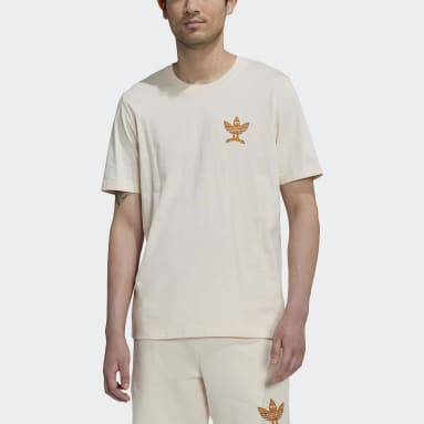 Graphic Fun T-skjorte Beige