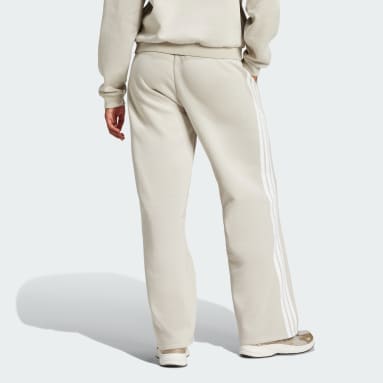 กางเกงขาปล่อยผ้าเฟรนช์เทอร์รีย์ Essentials 3-Stripes