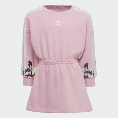 Girls Lifestyle Pink DRESS LS