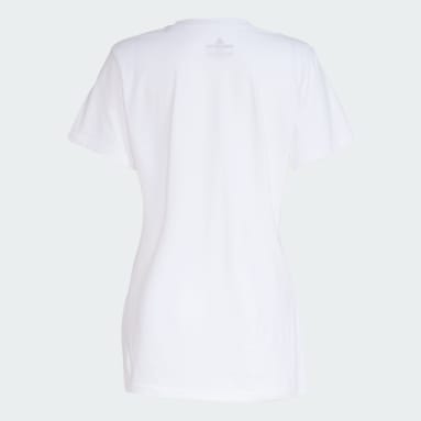 W FLRL BOS G T Blanco Mujer Sportswear