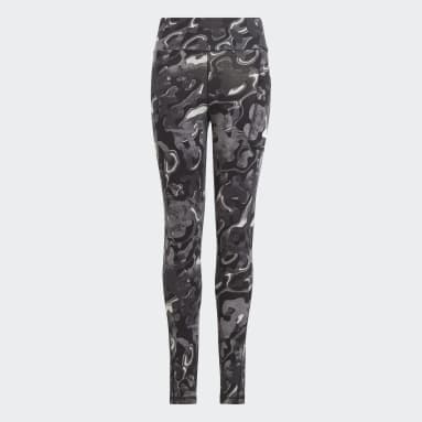 Gái Sportswear Quần Legging Cotton Phủ Họa Tiết Future Icons Trẻ Em