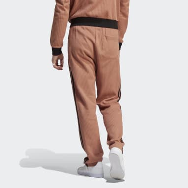 adidas Originals Piping Corduroy Pant Loose Fit in Brown for Men