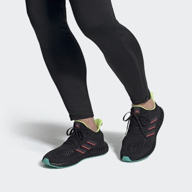 Running Black adidas 4D Shoes