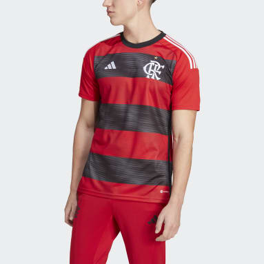 Camisa 1 CR Flamengo 23/24 Vermelho Homem Futebol