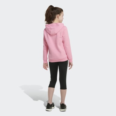 Youth Training Pink Graphic Fleece Hoodie
