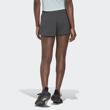 Women's Training Grey Pacer 3-Bar Knit Shorts