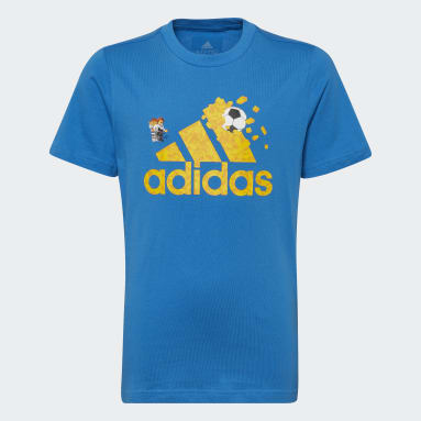 Kids Football Blue adidas x LEGO® Football Graphic Tee