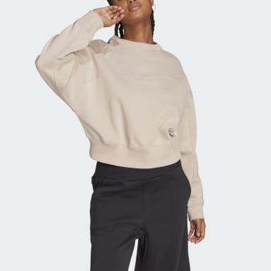 Women's Sportswear Brown Lounge Fleece Sweatshirt