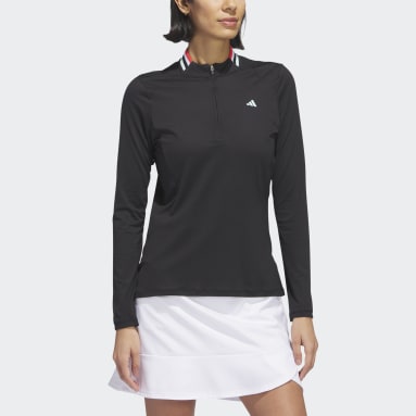 Kvinder Golf Sort Ultimate365 Tour Long Sleeve Mock polotrøje